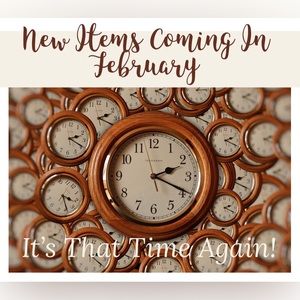 New items first week of February 2024🎉🎉🎉